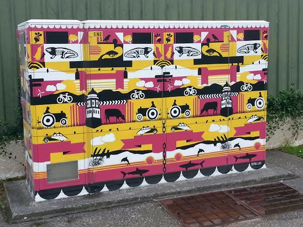 Chors box painted