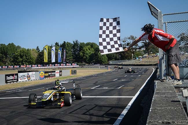 Race 2, Round 5 of the Toyota Racing Series, Manfeild, Saturday 13 February 2016Saturday Feb 13 2016