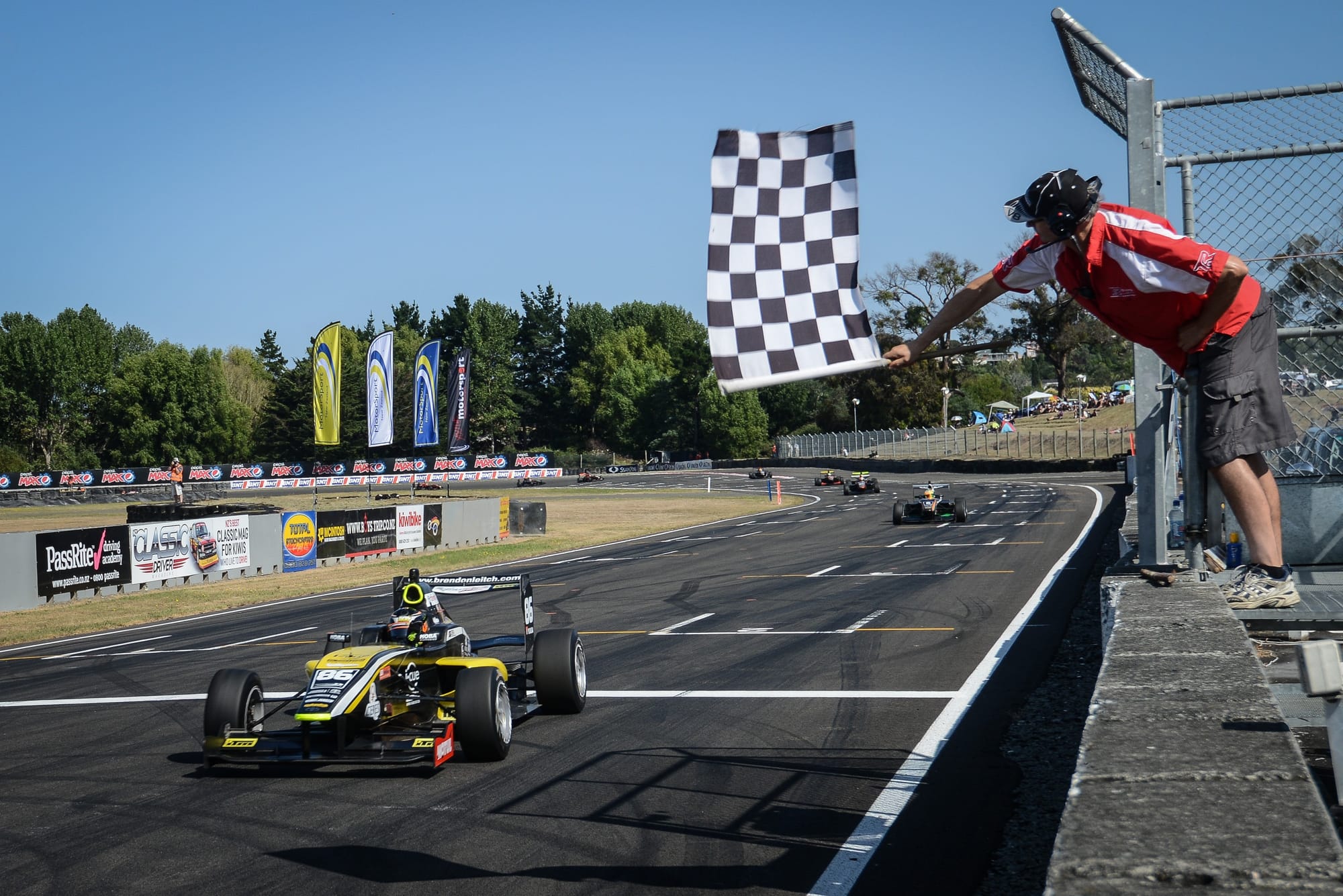 Race 2, Round 5 of the Toyota Racing Series, Manfeild, Saturday 13 February 2016Saturday Feb 13 2016