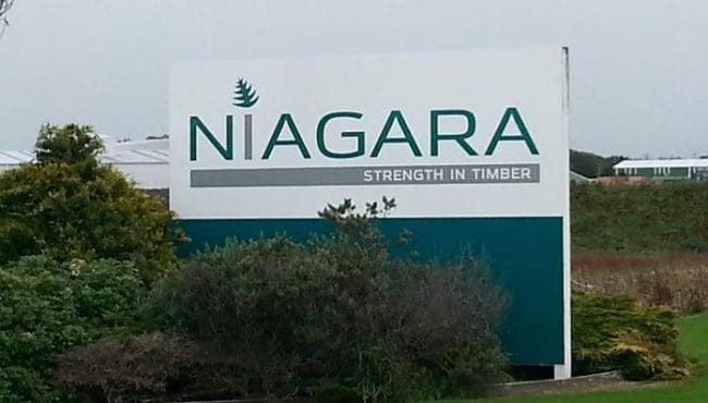 Niagara Sawmilling billboard pic