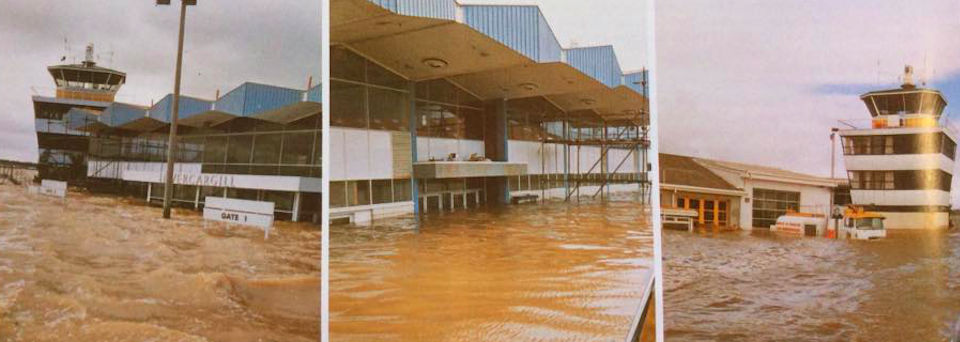 1984 flood airport