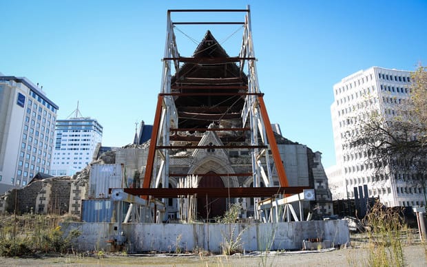 Christchurch cathedral.