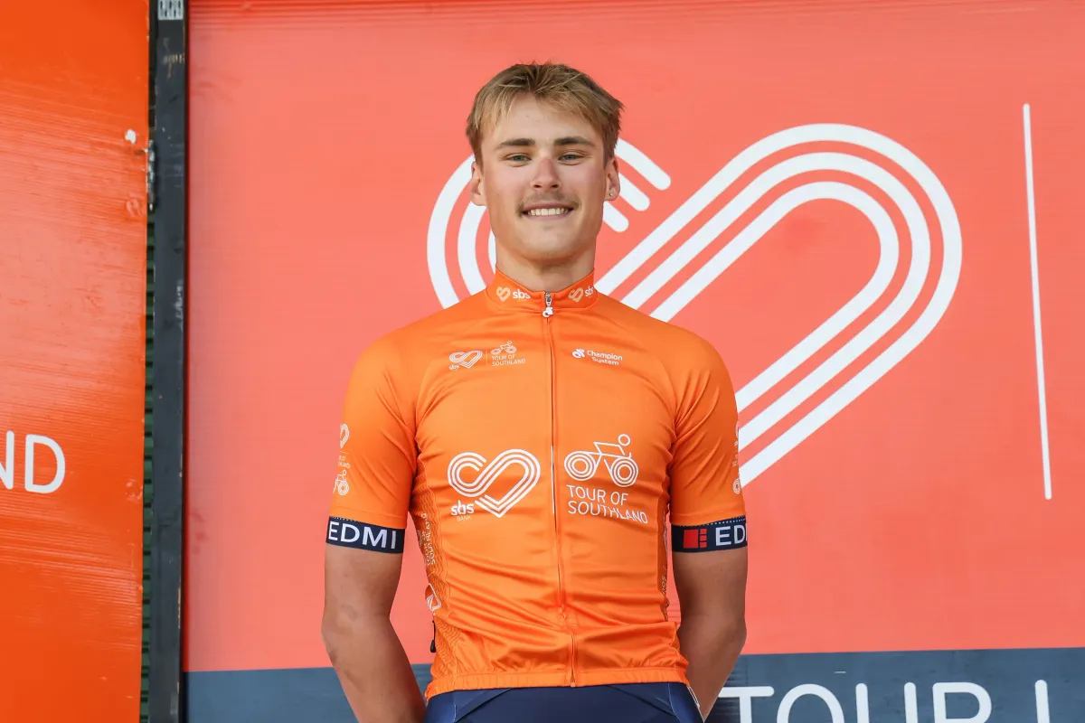 Tour of Southland leader Nate Hadden, of Australia