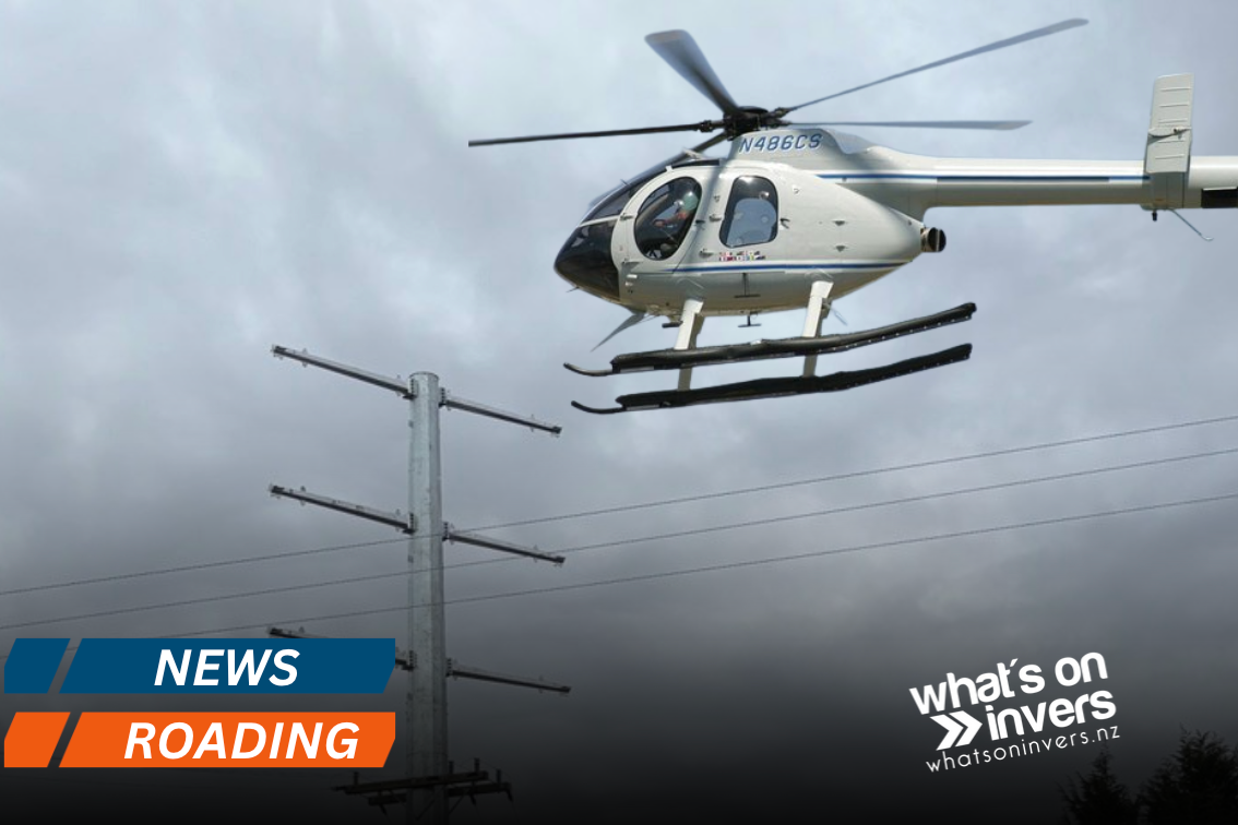 Helicopter Work Begins For Power Line Upgrade