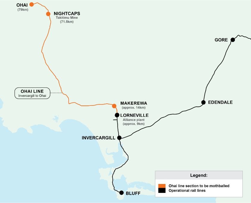 Coal Mine Closure Sees Ohai Line Mothballed