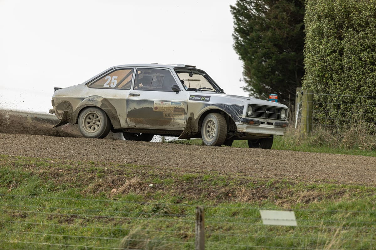 Former NZ Champion & Daughter Have Successful Rally