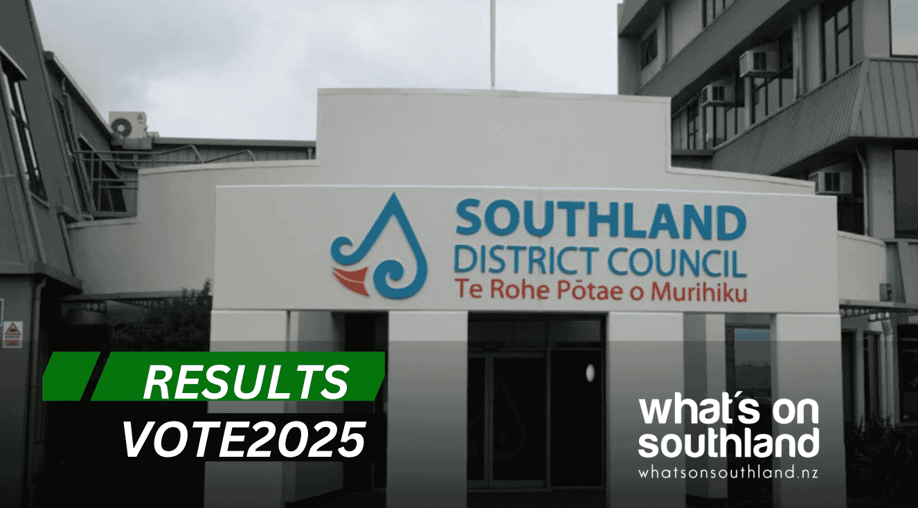 Southland District Council Results - Rob Scott Bolts Home