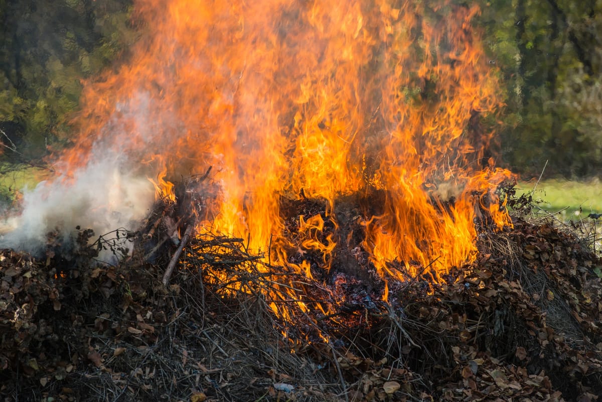 Storm Debris Burns Causing Fires In Southland