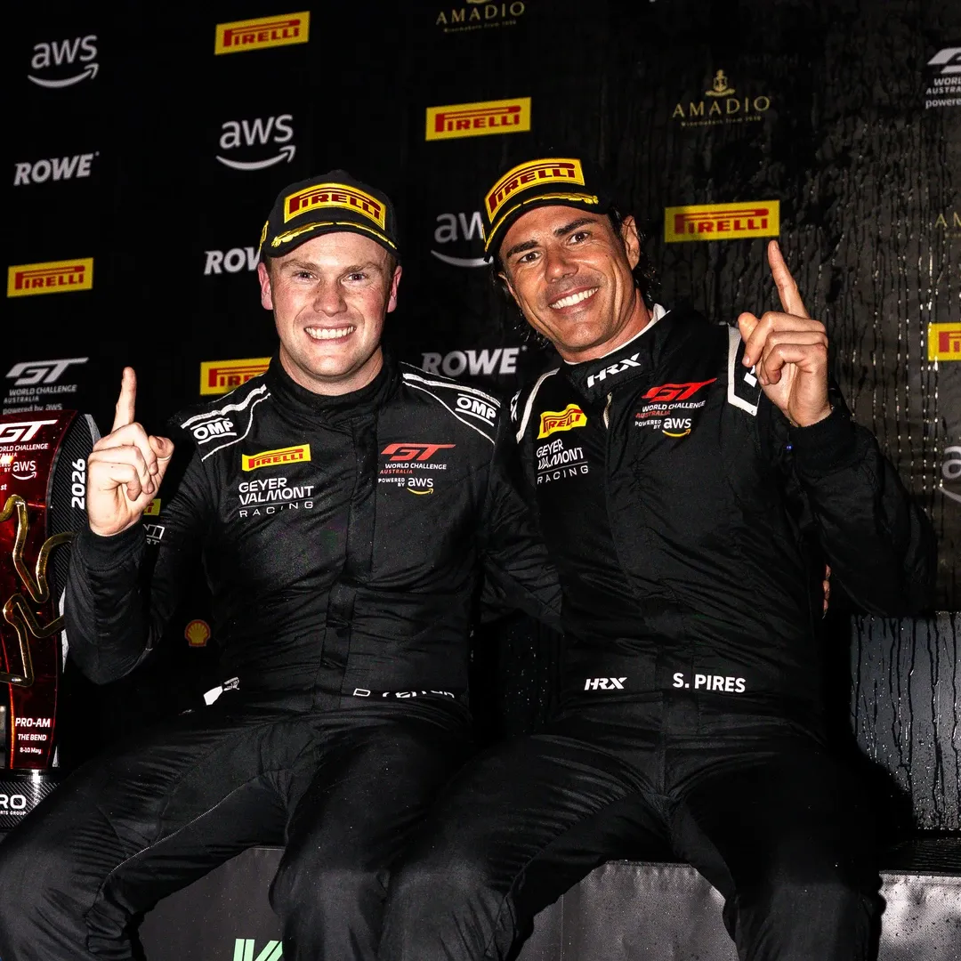 Invercargill's Leitch Scores First GT Win With Co-driver Pires