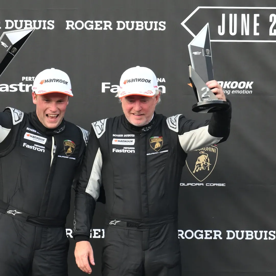 Leitch Charges From Last to Podium at Spa