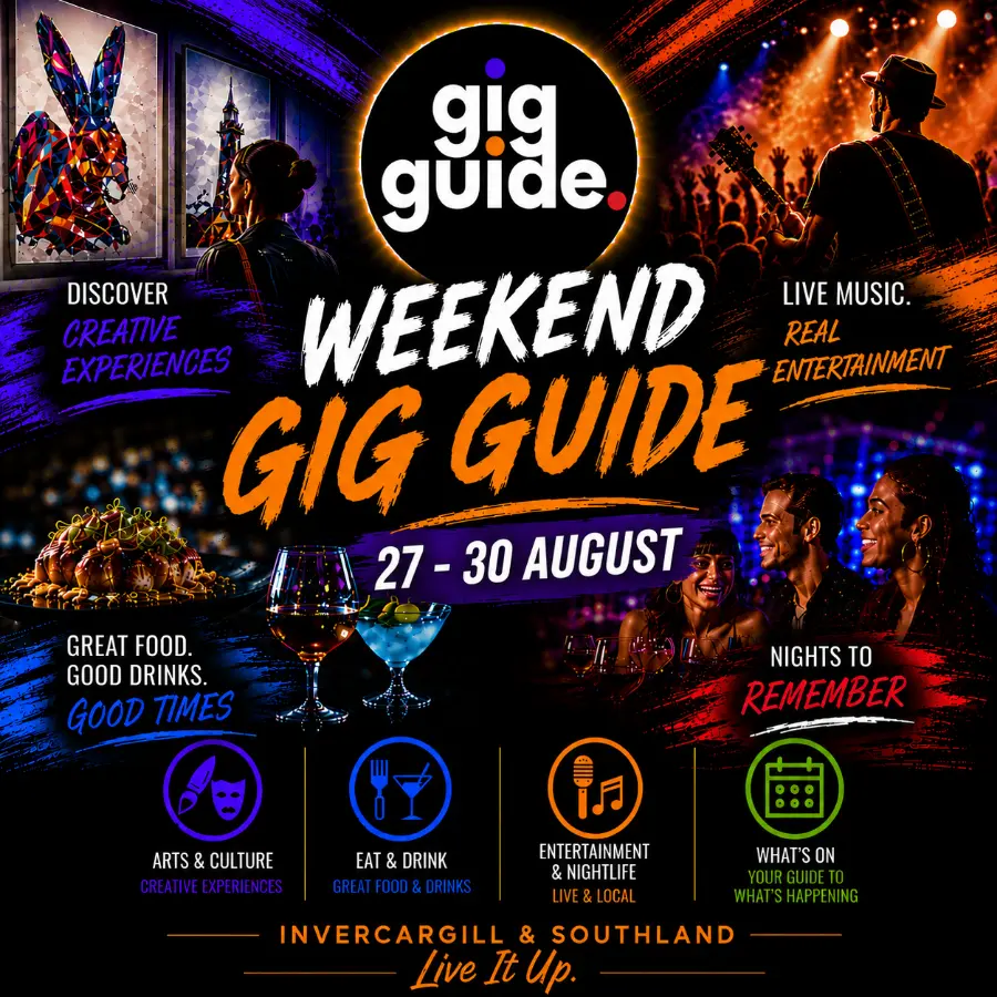 Weekend Gig Guide 27 – 30 August