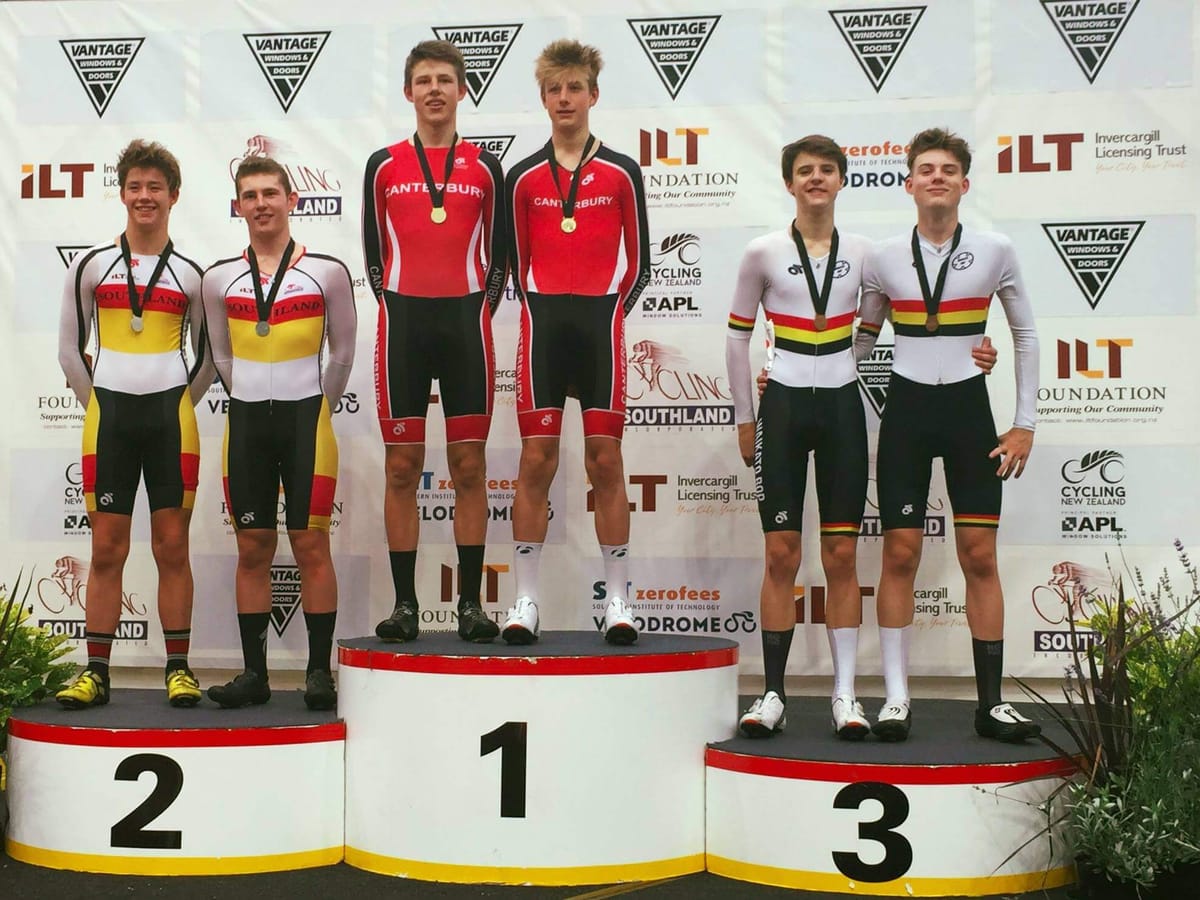 Waikato BOP Retain Top Billing in Vantage Age Track Cycling Championships