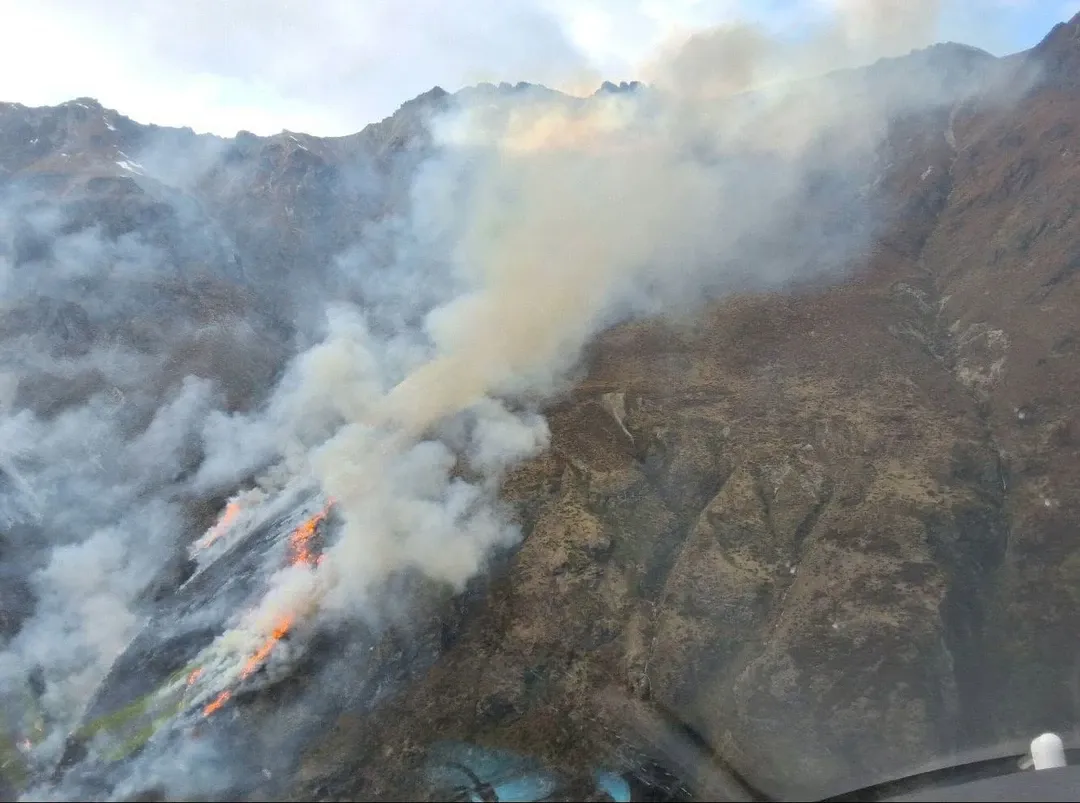 Walter Peak Fire Grows To 1200 Hectares