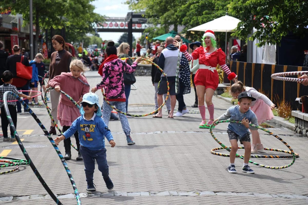 Don’t miss the Christmas Market in the CBD