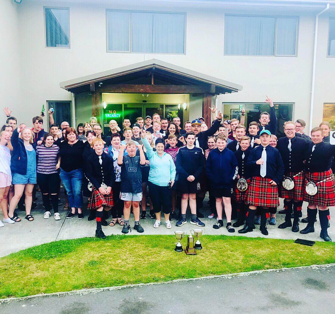 ILT Pipe Bands Clean Up At Major South Island Contest In Christchurch