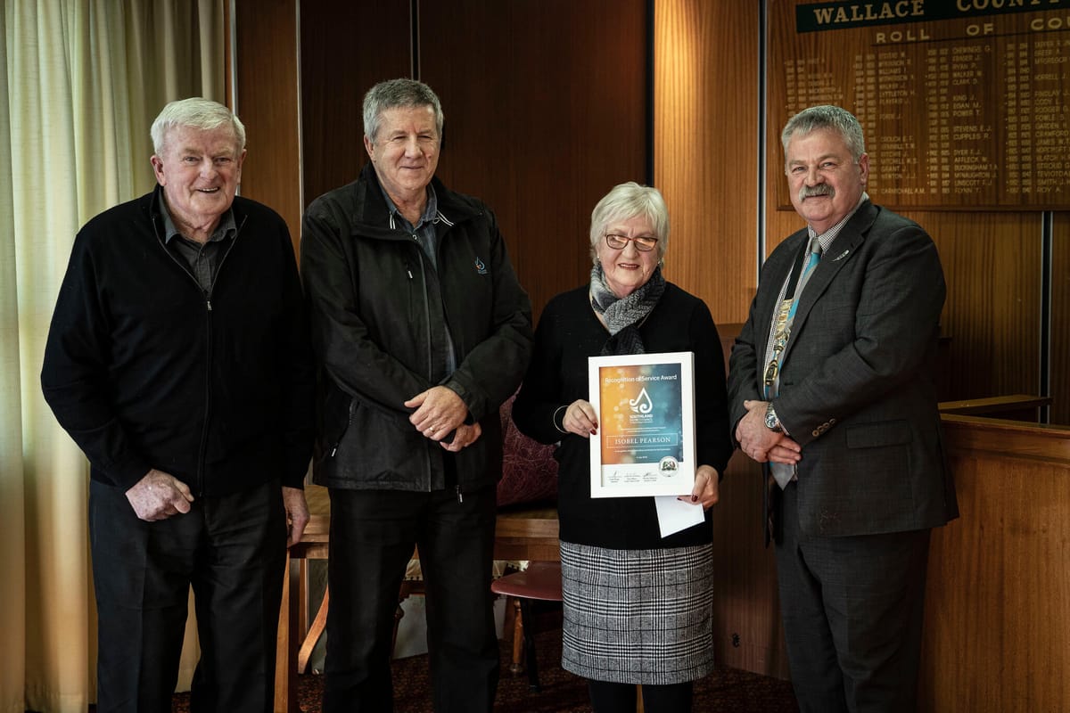 Otautau Woman Awarded For 41 Years Of Excellent Service To Her Community