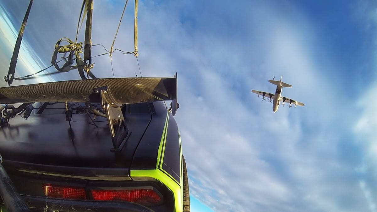 Dropping Cars Out Of Planes -Furious 7 Movie