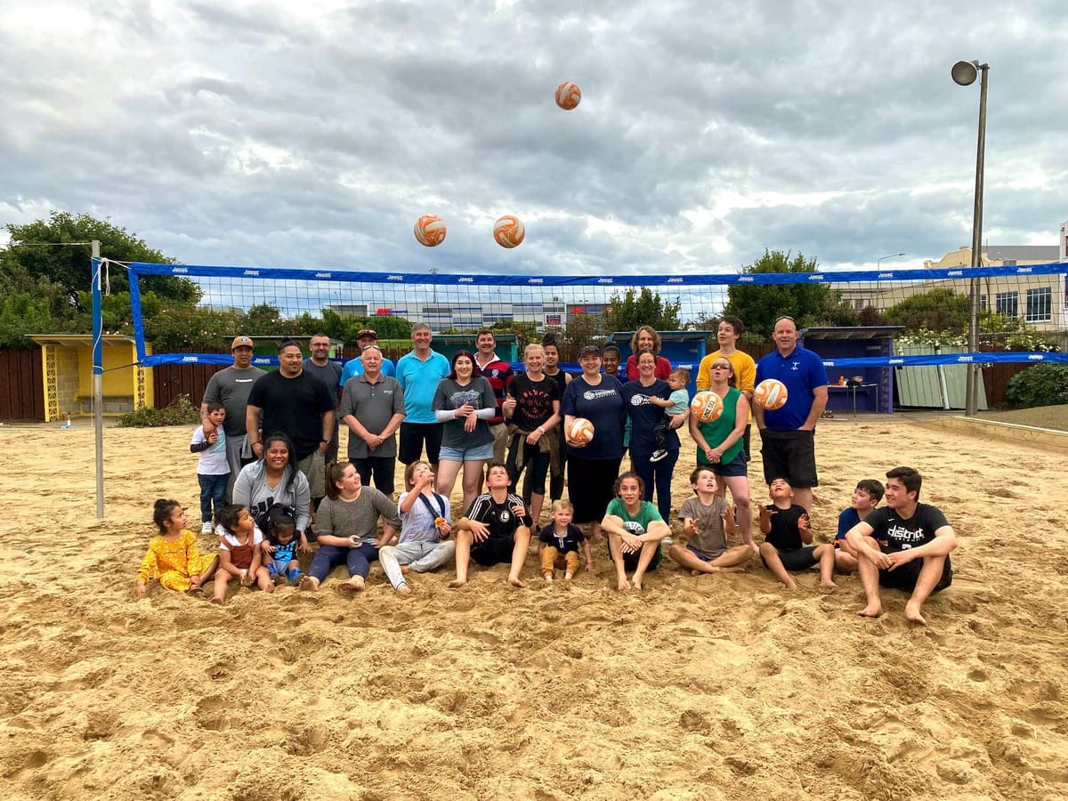 The Southernmost Beach Volleyball Centre in the World Opens in Invercargill