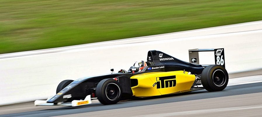 Leitch Happy With Performance In Formula 4 at Mosport