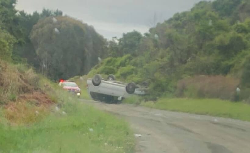 Car Rolls On Daffodil Bay Loop Track