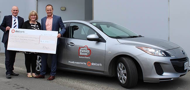 SBS Bank Donate Car For Ronald McDonald Southland Room