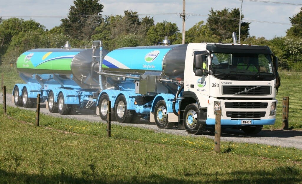 Fonterra Provides Milk Price Update