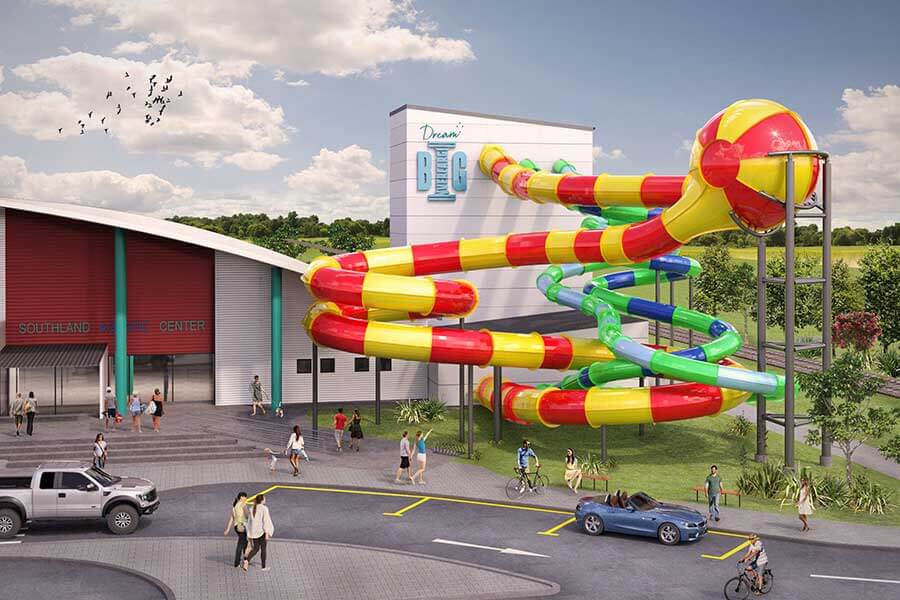 Bigger, better Splash Palace Hydroslide Approved