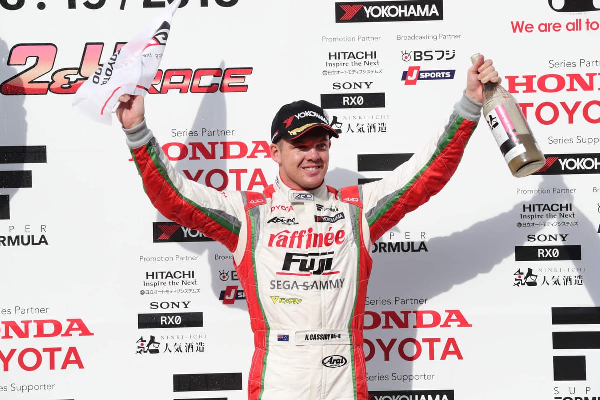 Cassidy on Top in Japan – Leads Both championships