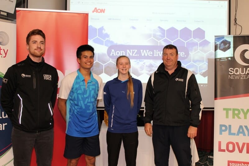 2018 NZ Junior Open Champions are Kaitlyn Watts and Matthew Lucente