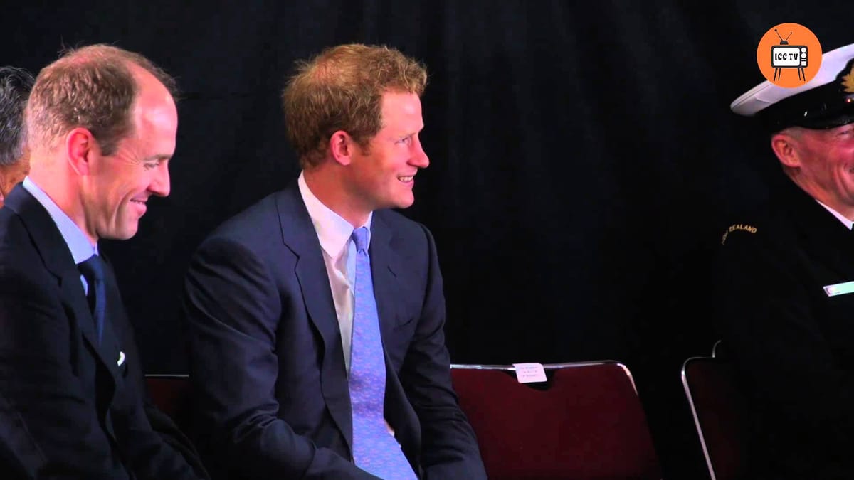 Invercargill Airport Visit By HRH Prince Harry