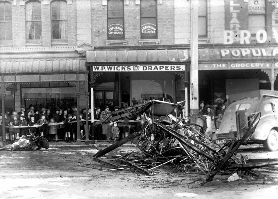 In 1942 A WW2 Tiger Moth DH82 Plane Crashed In Gore