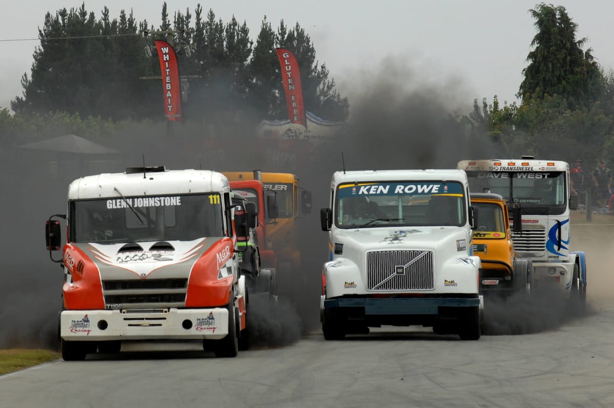 Wrap Up Super Trucks & Muscle Cars Day One