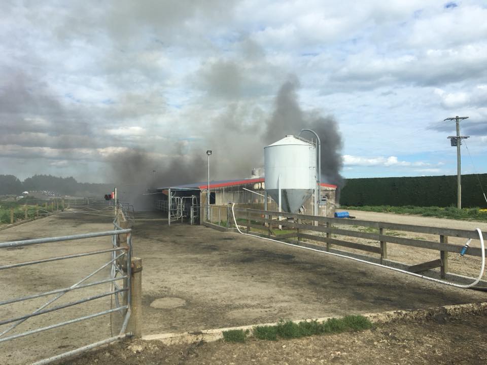 Winton Milk Shed Fire Owner Thanks Neighbours & Community