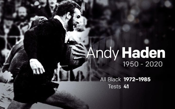 Former All Black Lock Andy Haden Has Died Aged 69