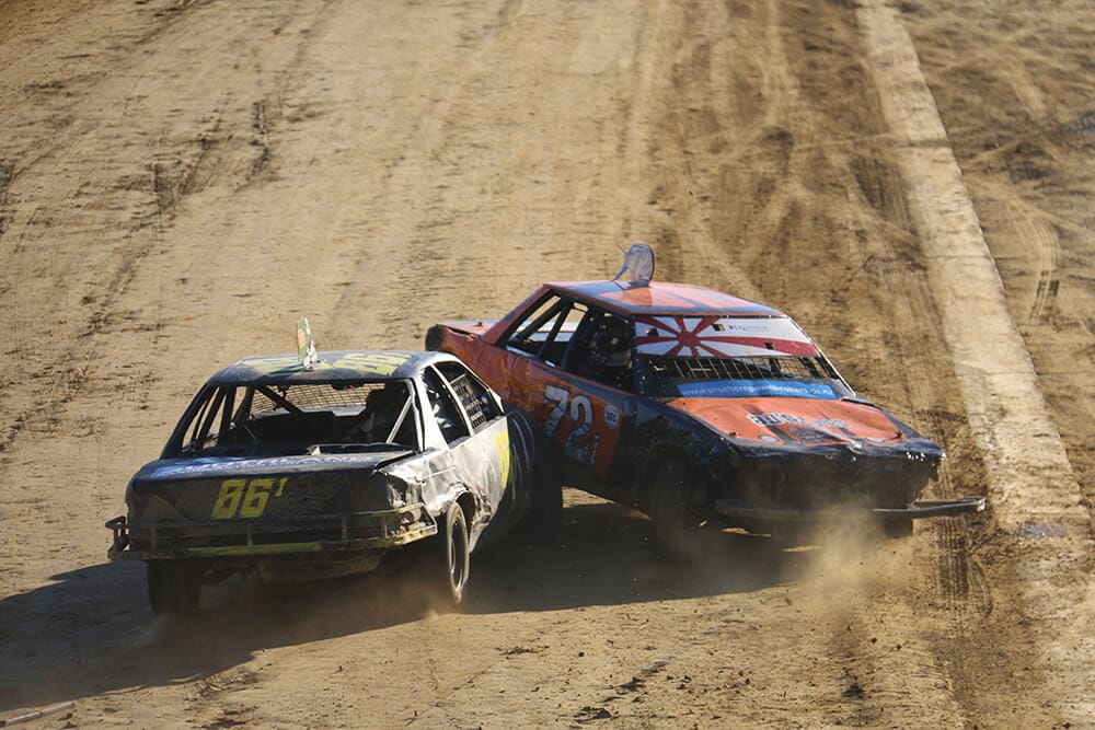 Demolition Derby Action Photos