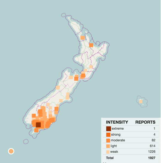 Large Earthquake In Southern Ocean Shakes Bottom of South Island