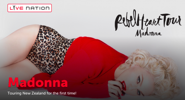 Madonna To Tour New Zealand