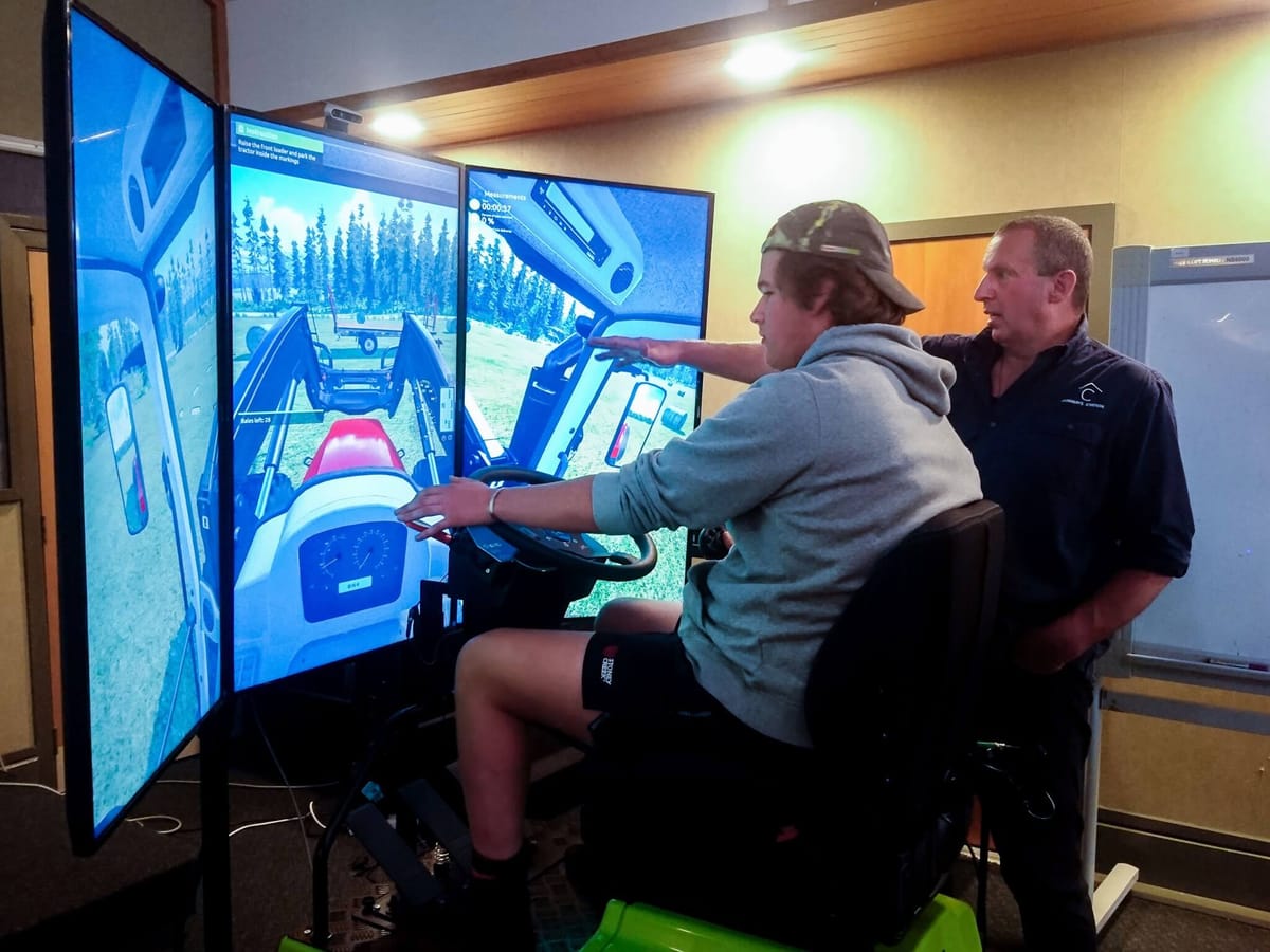 Tenstar Tractor Simulator A Game Changer For Telford Campus