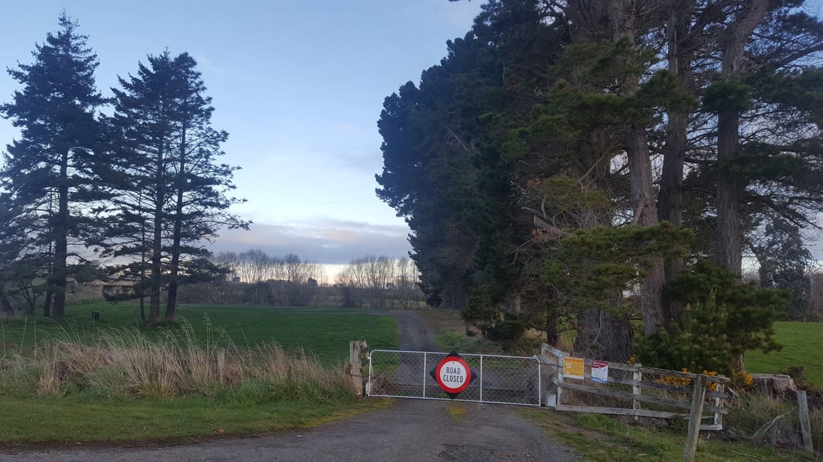 Camping Reserve Closed Due To Tree Felling