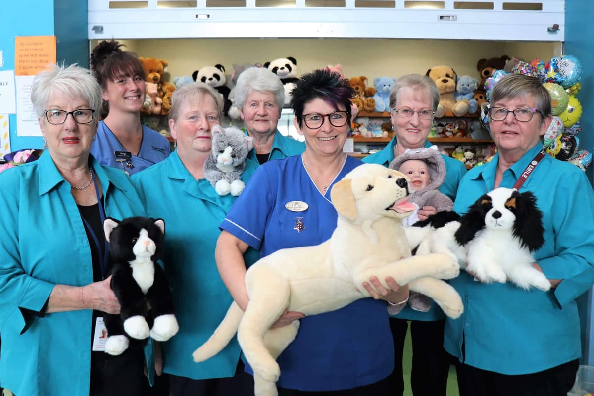 Hospital Volunteers Charitable Trust Donates Soft Toys to Help Dementia Patients