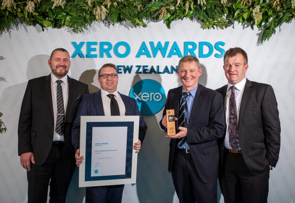 Invercargill’s Malloch McClean Wins Xero Large Firm of the Year