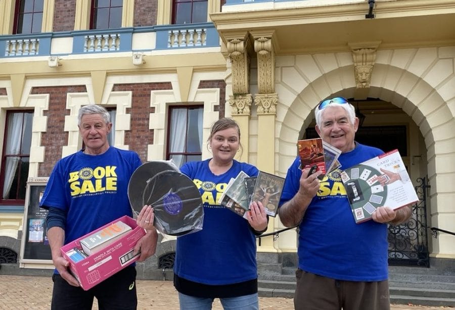 Rotary Gearing Up For Big Book Sale