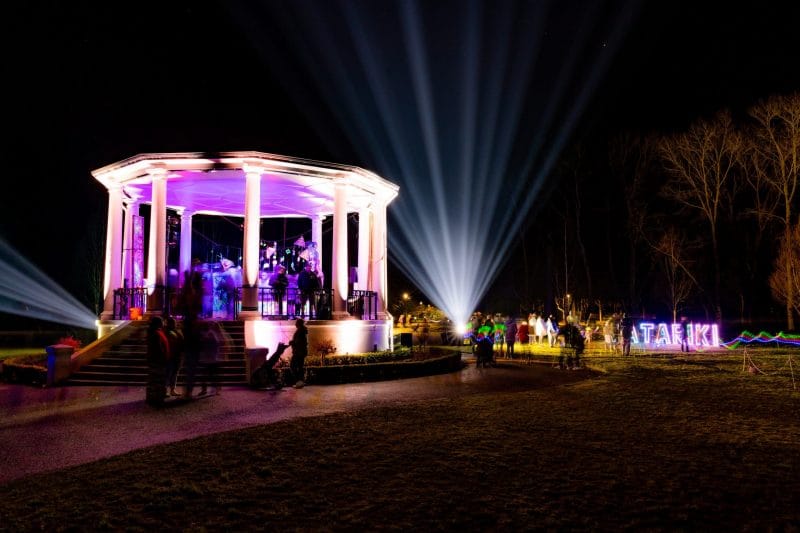 Queens Park Ready To Be Lit Up For Matariki