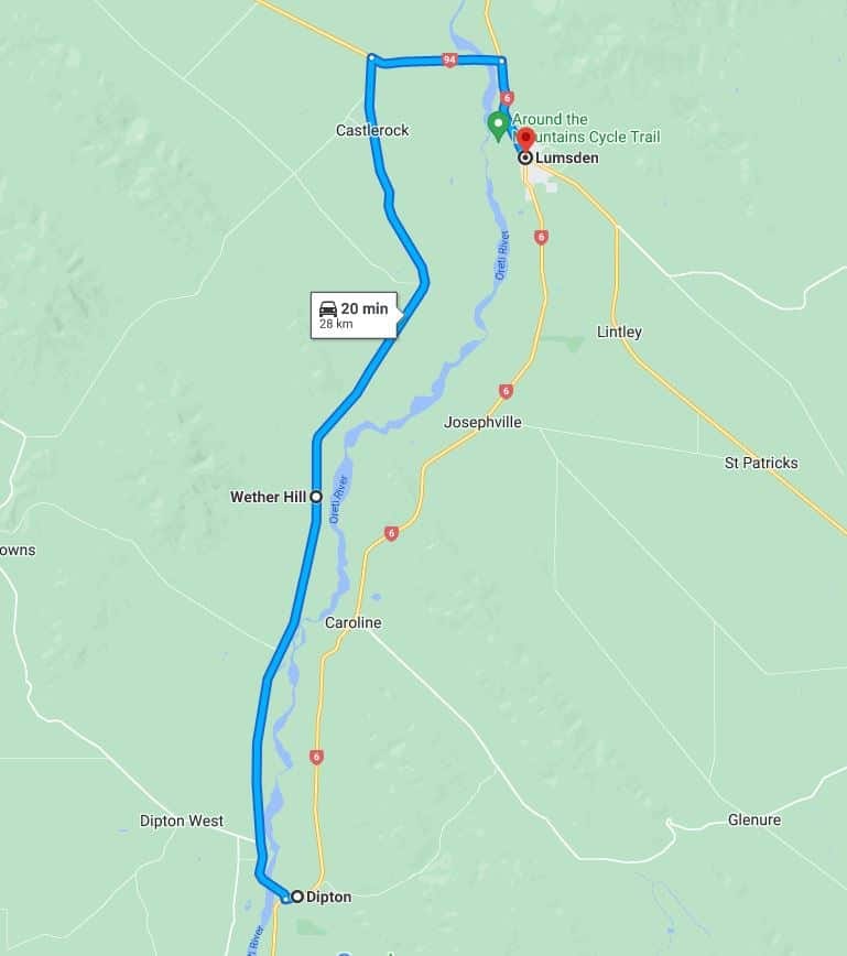 A Week of Closure from 19 September on the Lumsden-Dipton Highway, SH6, Southland