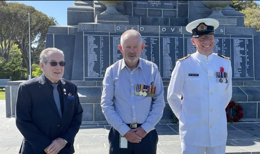 Armistice Day Today Was Marked In Invercargill This Morning