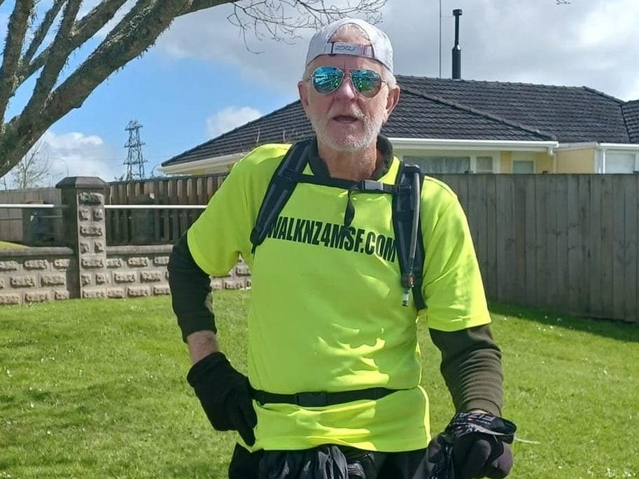 2300km Fundraising Walk Ends in Bluff on Tuesday