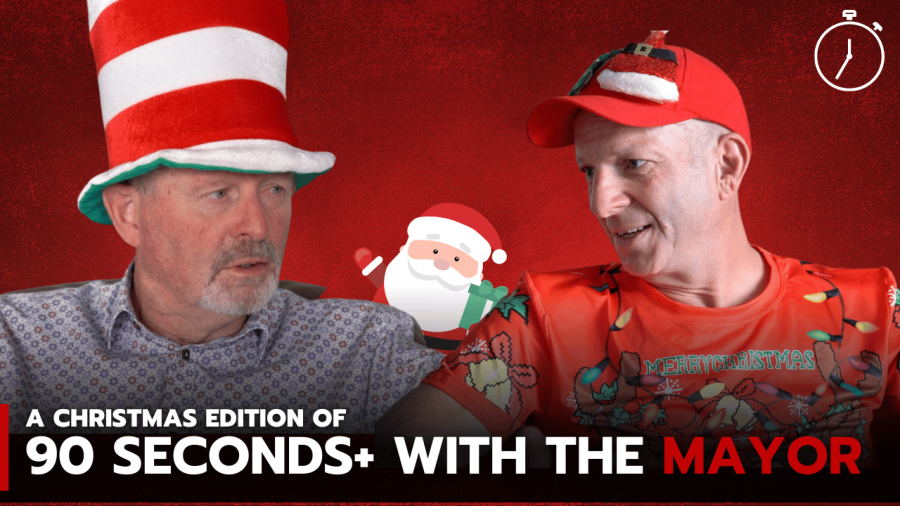 90 Seconds+ Christmas Edition with Invercargill City Mayor Nobby Clark