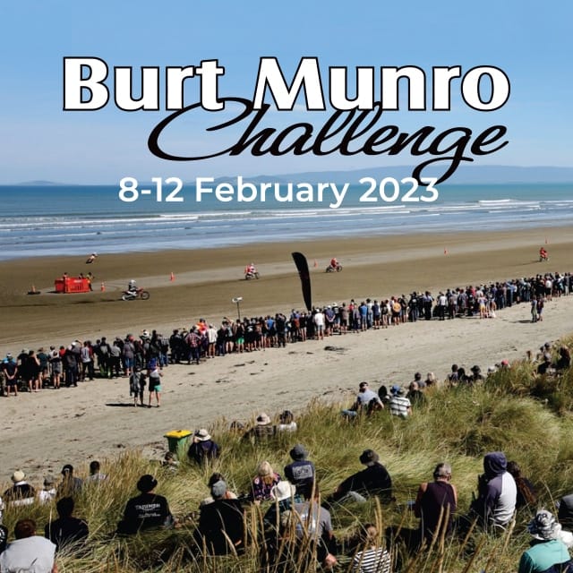 Heading South for the Burt Munro?