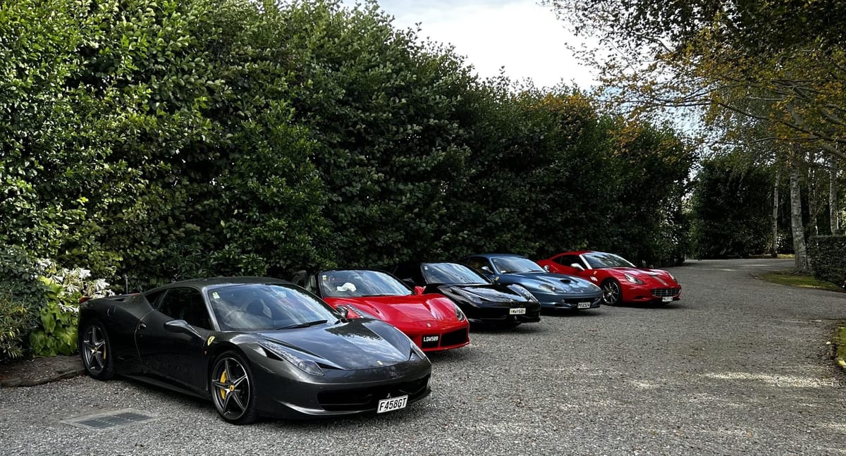 Ferrari’s Heading South Today For Special Tour