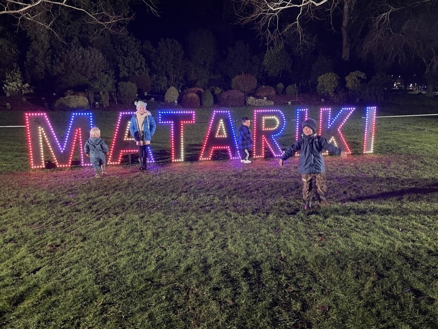 Watch: Walk through Matariki at Queens Park 2023